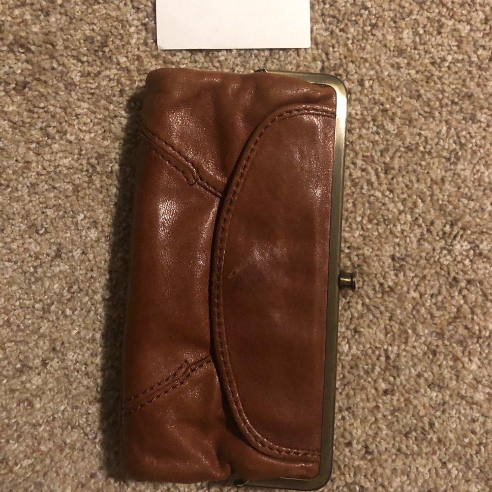 Classic Hobo wallet in brown